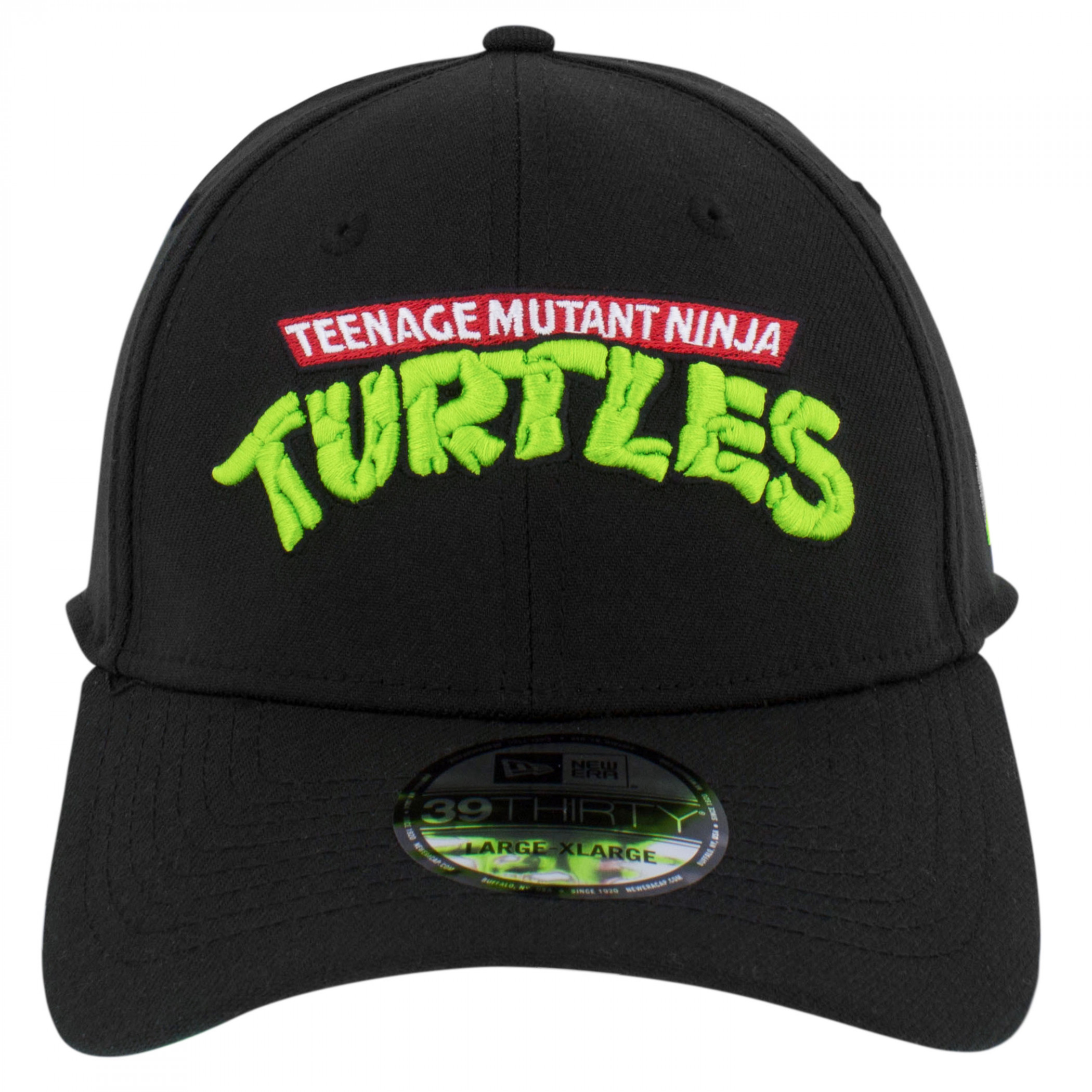 Teenage Mutant Ninja Turtles Logo 39Thirty Fitted Hat